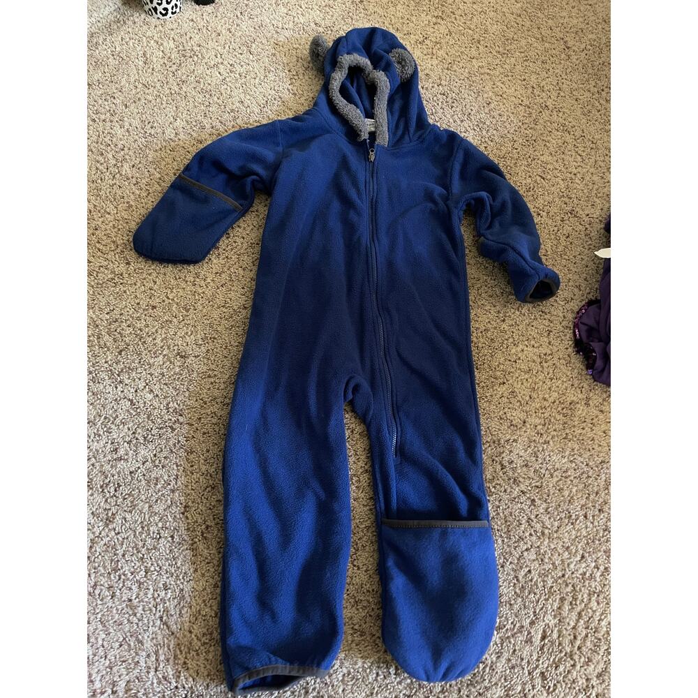 Cuddle Club 4t fleece bodysuit